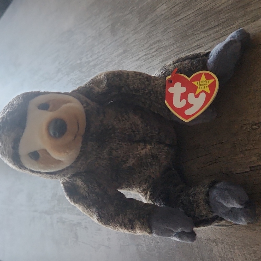 Slowpoke The Sloth Beanie Baby